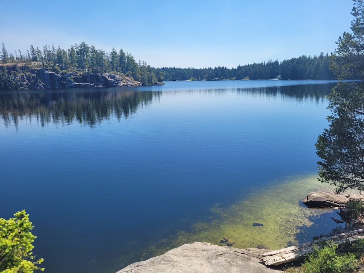 Hague lake day use area
